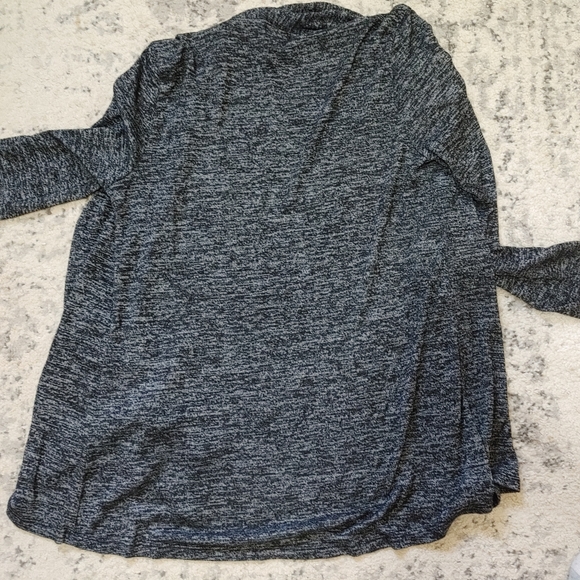 Dark Grey Cardigan long open front Large Fig & Blu - Picture 4 of 6